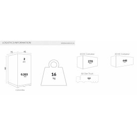 Стол пластиковый барный складной Sky Folding Bar Table 60 черный