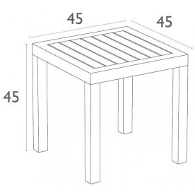 Пластиковый стол Ocean