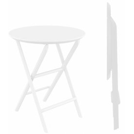 Стол пластиковый складной Helen Folding Table 60 белый