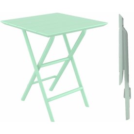 Стол пластиковый складной Helen Folding Table 60 опаловый зеленый