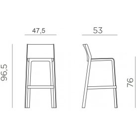 Барный стул Trill Stool