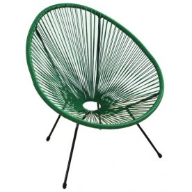 Металлическое кресло Acapulco green