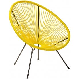 Металлическое кресло Acapulco yellow