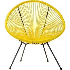 Металлическое кресло Acapulco yellow