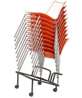 Пластиковый стул Zebra Bicolore 4 legs