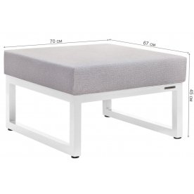 Металлический табурет Santorini