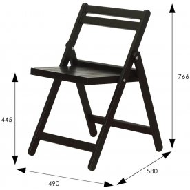 Складной стул Массив