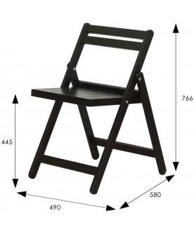 Складной стул Массив