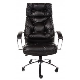 Кресло Kiron экокожа / хром  - Уцененный экземпляр