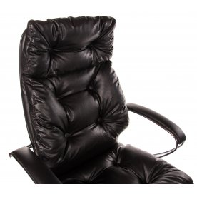 Кресло Kiron экокожа / хром  - Уцененный экземпляр