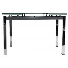 Стол раскладной Kvadro 110 черный - Уцененный экземпляр