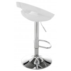 Барный стул Alfa белый - Уцененный экземпляр