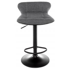 Барный стул Domus черный / серый - Уцененный экземпляр