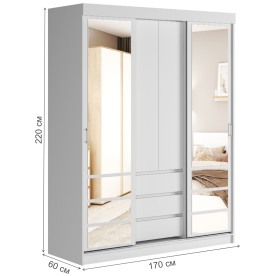 Шкаф-купе Мадера альянс ПВШ