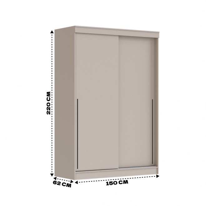 Шкаф-купе Орион 150 кашемир