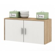 дуб сонома / белый