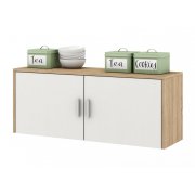 дуб сонома / белый