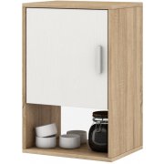 дуб сонома / белый