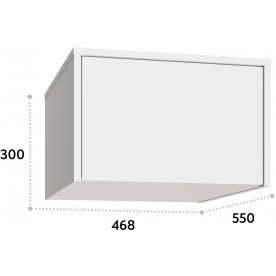Шкаф навесной Оптима