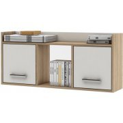 дуб сонома / белый