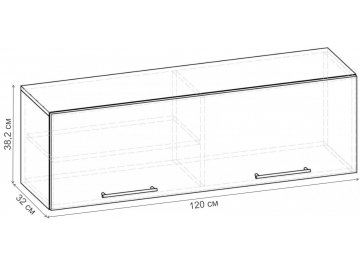 Шкаф навесной Шкаф навесной 1200 ПН.022.1200-01