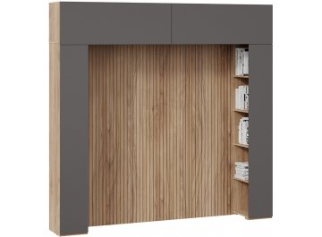 Шкаф навесной Порто СМ-393.21.022-23
