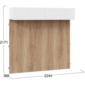 Шкаф навесной Порто СМ-393.21.023-24