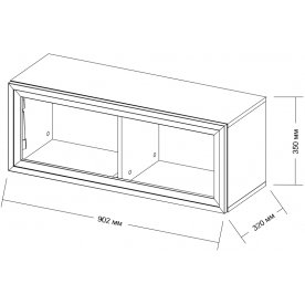 Шкаф навесной Шарлиз