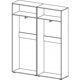 Шкаф платяной Плутон 9