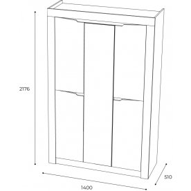 Шкаф Леонардо ШК-35