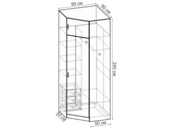 Шкаф Alisa-12 ШРУ.011.900-01