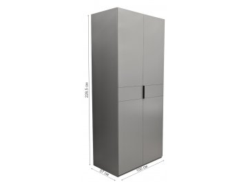 Шкаф Alto GD-10013/2-6 с полками