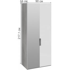 Шкаф Эста СМ-342.07.005 L левый