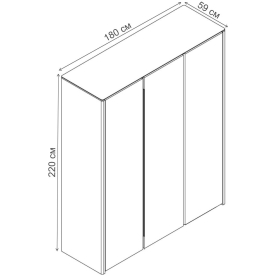 Шкаф PaternaMDI.WR.PN.29