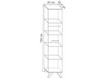 Шкаф Лаэль Сканди 40