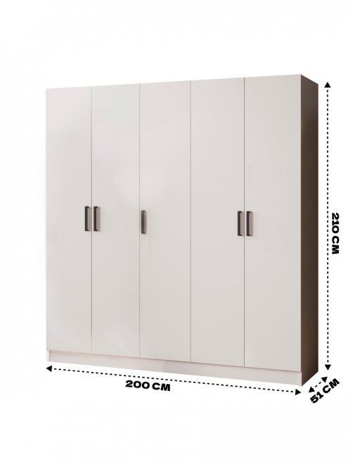 Шкаф Ларс 200 белый