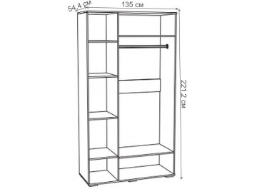 Шкаф Ливорно ЛШ-24