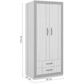 Шкаф Нобиле Пл-95/60 ШКо