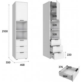 Шкаф Оптима ОП-03