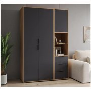 дуб крафт золотой / графит