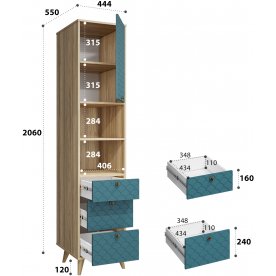 Шкаф Велламо