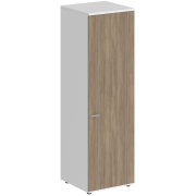 белый / дуб темный