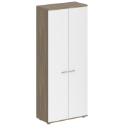 дуб темный / белый