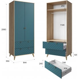 Шкаф Велламо ВО-07