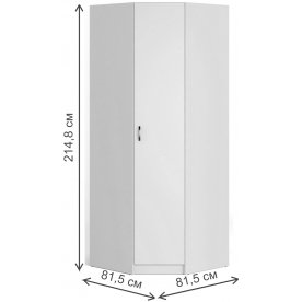 Шкаф угловой Веста-10