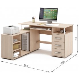 Компьютерный стол Амбер-11К