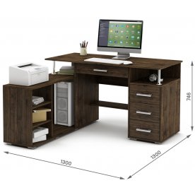 Компьютерный стол Амбер-11Я