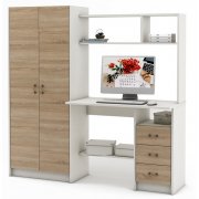 белый / дуб сонома