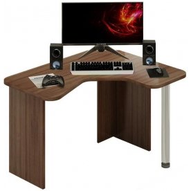 Компьютерный стол Домино Lite СКЛ-ИгрУгл120 Ш-Ч правый