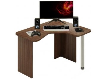 Компьютерный стол Домино Lite СКЛ-ИгрУгл120 Ш-Ч левый